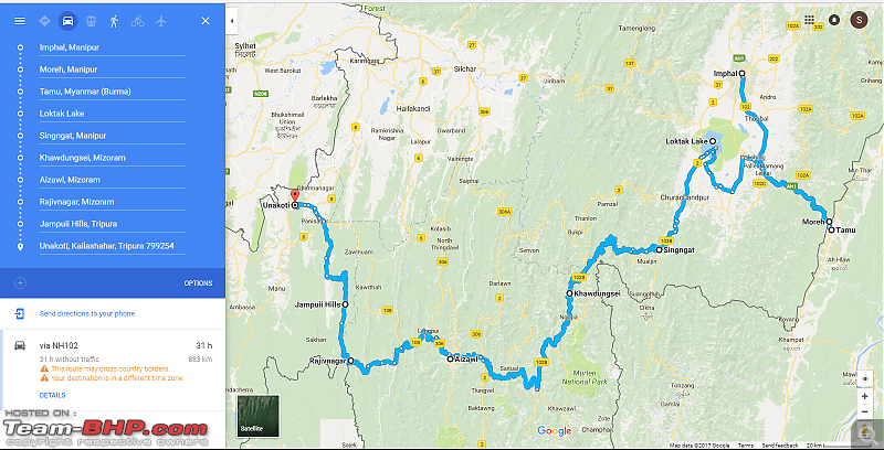 Exploring the magnificent 7 States of North-East India on motorcycles-route-2-1.png