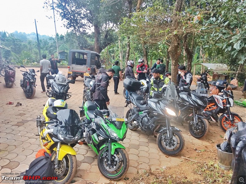 A Fire run & meet with Hydeez - Group Ride to Kodachadri-simha-farms-bikes-2.jpeg