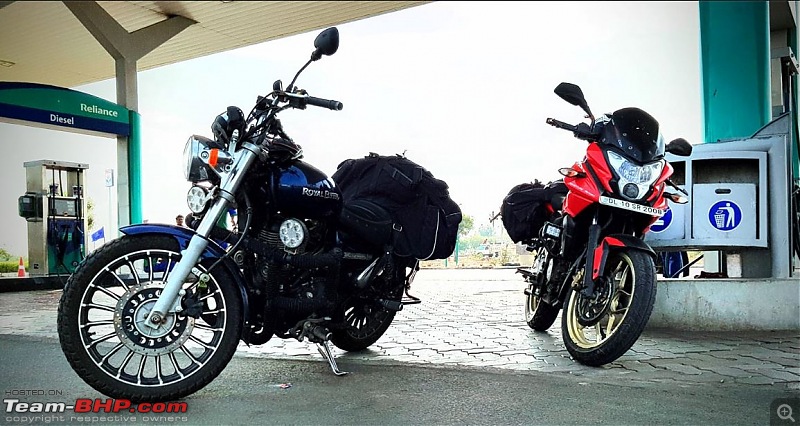 Pics: Delhi-NCR Meet & Drive to Rajasthan-3-bike-day3.jpg