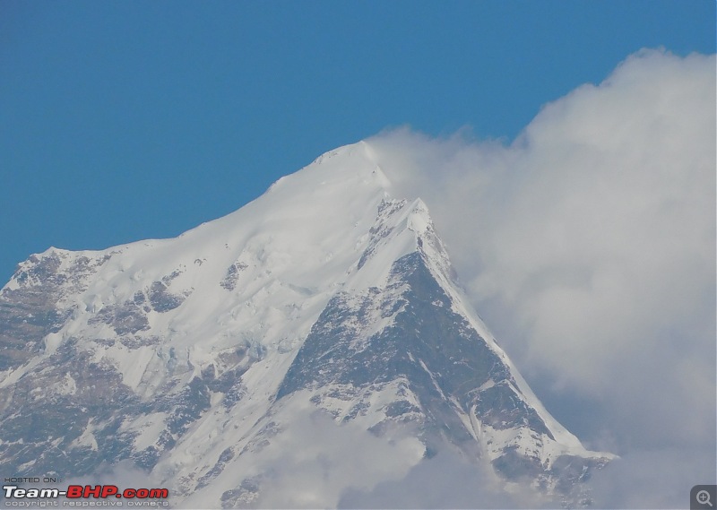 Kuari Pass, Uttarakhand : 3 Stupids' Himalayan trek in search of Utopia-dscn2072cloudpeak.jpg