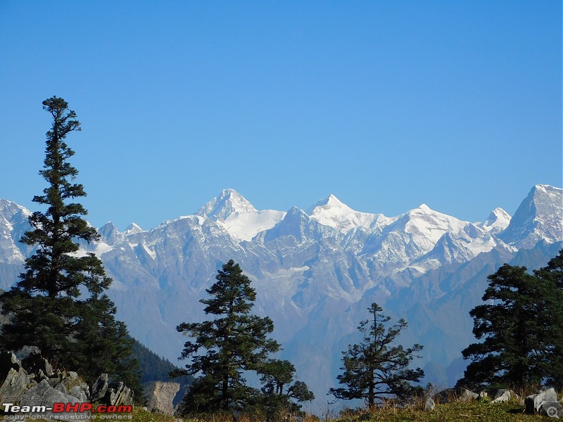 Kuari Pass, Uttarakhand : 3 Stupids' Himalayan trek in search of Utopia-dscn2128nowpeaks1.jpg