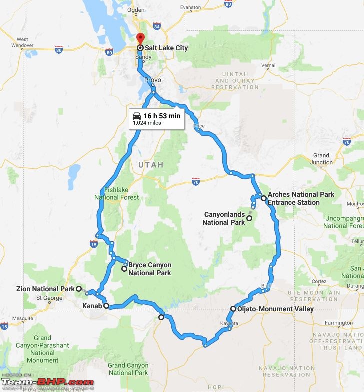 Utah: Trip to the Red Planet on Earth-utah-trip-route.jpg