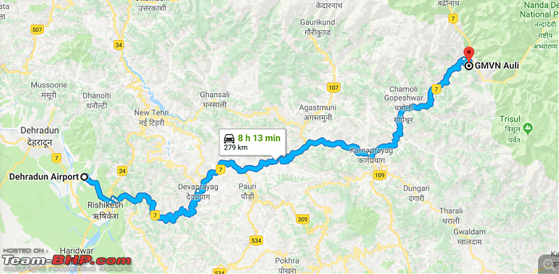 Chhota Break - Auli & Jim Corbett in 4 days-dehaulimap.png