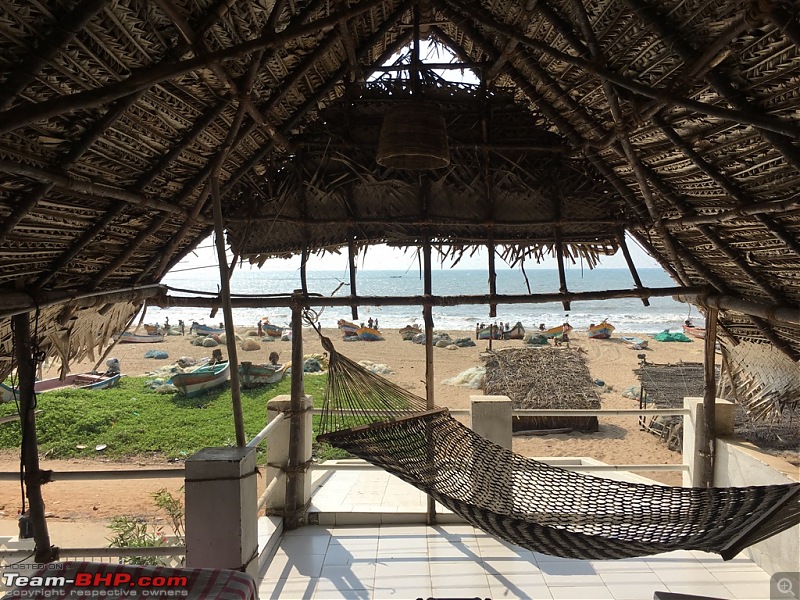 Mumbai - Pondicherry Road Trip in an Isuzu V-Cross-terrace-shack-view.jpg