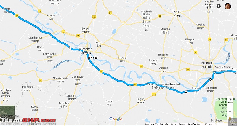 Delhi-Kolkata by Road | NH2 (now called NH19) in full detail-bypassing-nh19.jpg