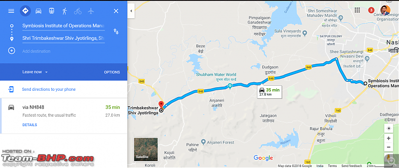 Nandi - My Dominar 400 takes me to Trimbakeshwar-route.png