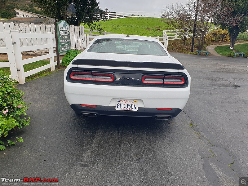 Welcome to V8ville: Touring the Californian Coast in a 2019 Dodge Challenger-rear_view.jpg