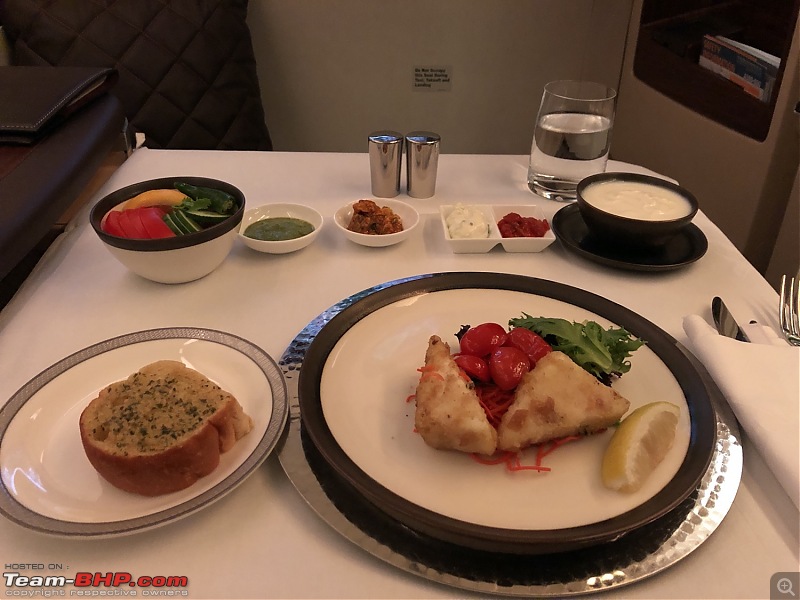 Around the world - Using my credit card points for flights!-147dinner.jpg