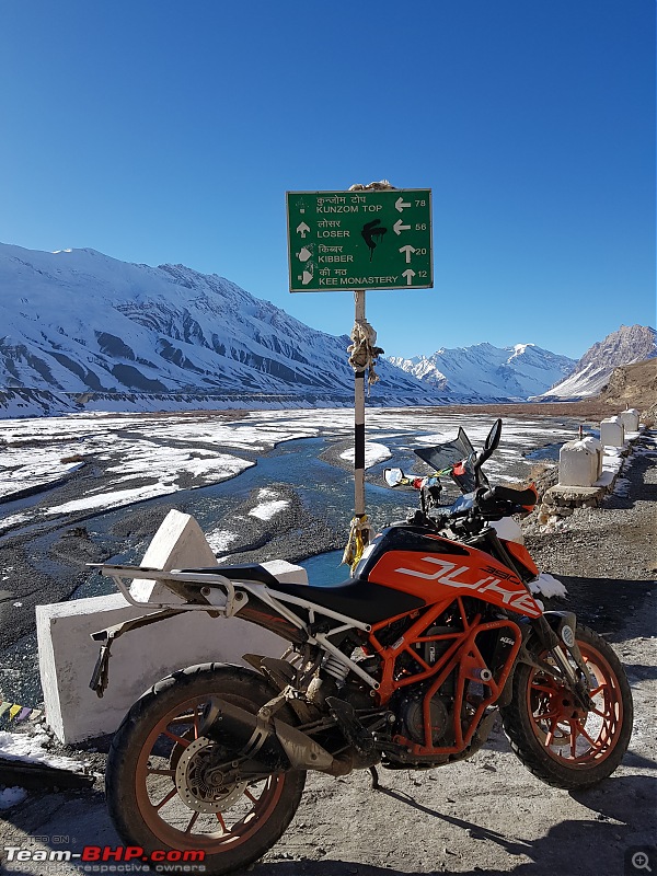 Winter Ride to Spiti - On a Duke 390 & RE Himalayan-diversion-kunzum-losar.jpg