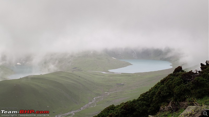 Kashmir Great Lakes Trek - My 1st raw experience in the mighty Himalayas-15-foggy-view-twin-lake.jpg