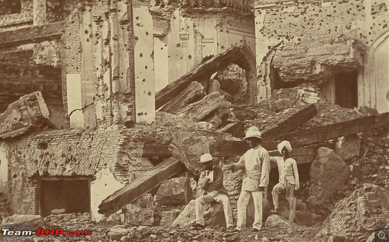 Varsai to Kashi on foot : 1857-59-exploded-mine-chattar-manzil.png