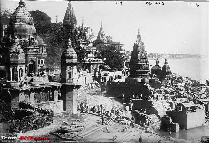 Varsai to Kashi on foot : 1857-59-manikarnika-ghatkashi1922.jpg