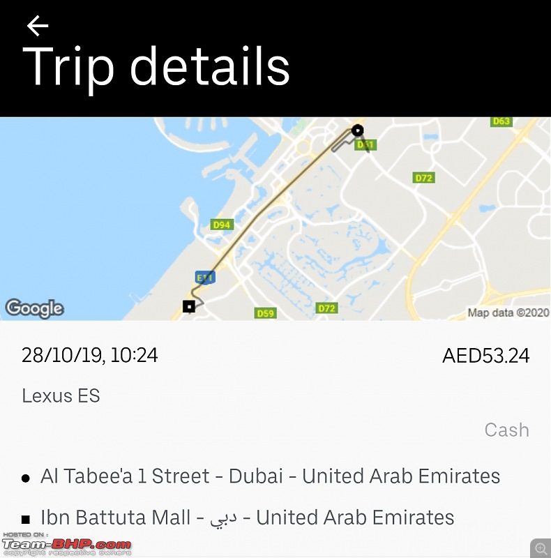 Quintessential Dubai - A first timer's holiday log! Ft. Dubai Drives & Car Vault-screenshot_20200521223416_uber.jpg