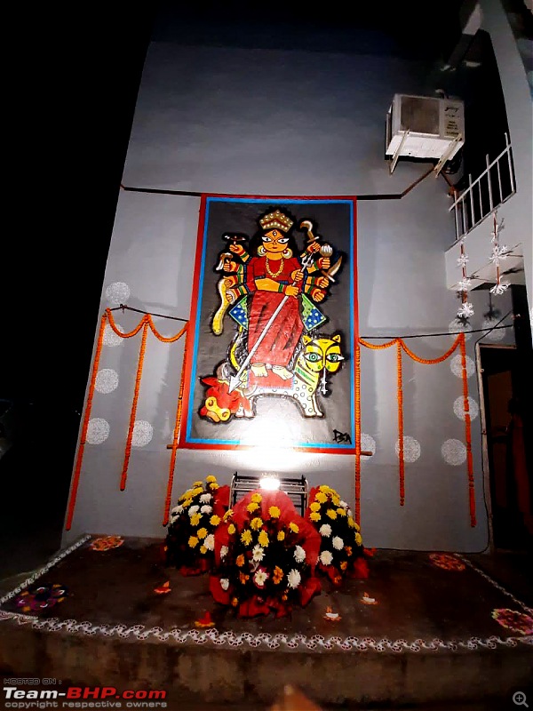 Ciazzler Roadtrip | Celebrating a COVID-free Durga Puja 2020 near Dehradun-durgamural.jpg