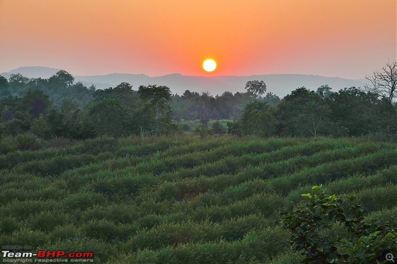 Diwali drive in a Toyota Fortuner - Bangalore to Delhi!-nirmal-sunset.jpg