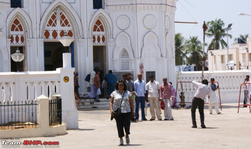 An incredible road trip to Velankanni, Kodaikanal and Ooty-wifey-front-church.jpg