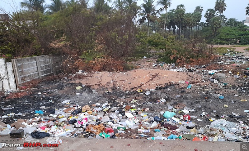 Baloo & I: Reset at an Ashram, and drive into the glorious past of the Chola empire-part7-pic22-garbage-pile-parking-lot-paradise-beach.jpg