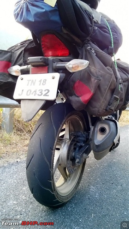 First snow in Mana - Badrinath on a Honda CBR 250R!-8.jpg