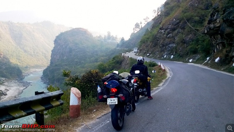 First snow in Mana - Badrinath on a Honda CBR 250R!-12.jpg