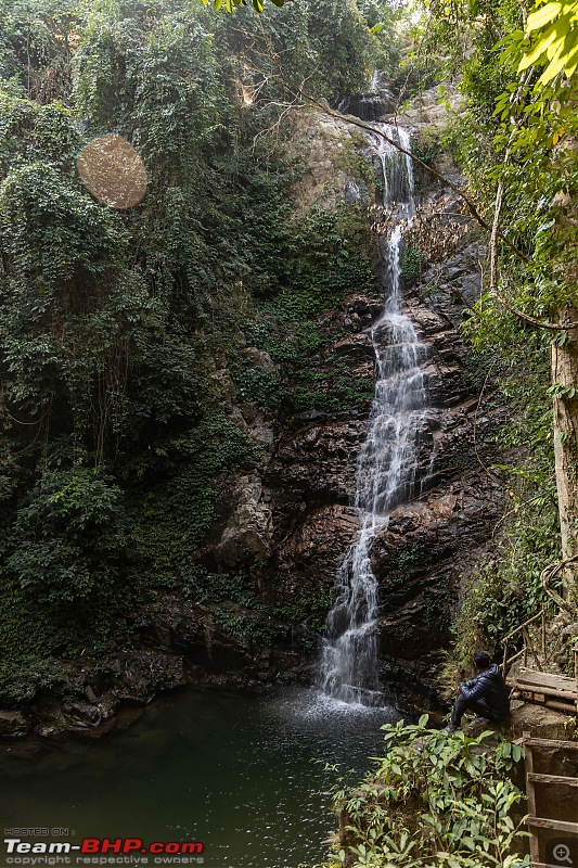 A Road Trip to Assam, Arunachal and Meghalaya in a BMW 330i GT-megazoid-enjoying-waterfall.jpg