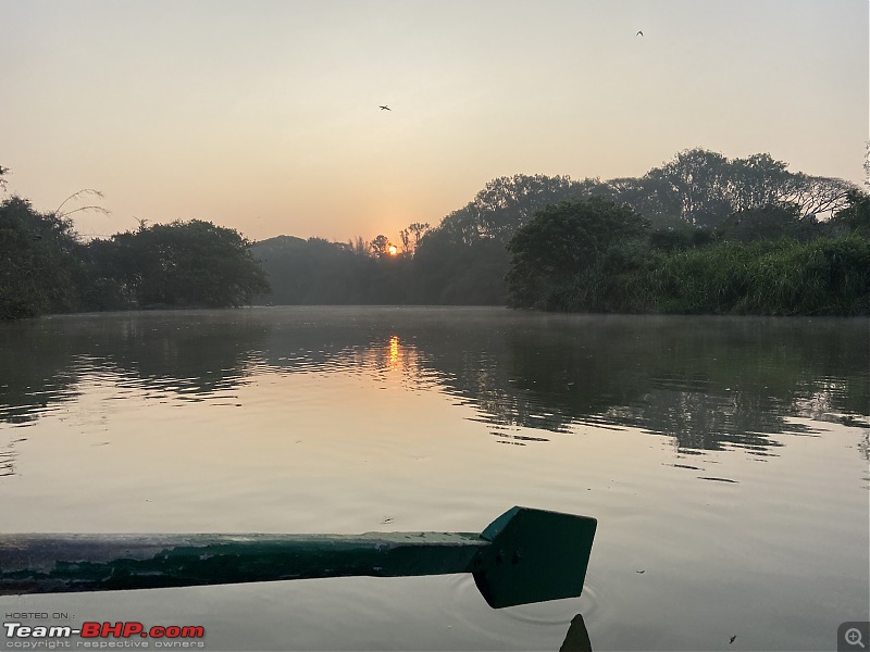 Weekend drive to Ranganathittu Bird Sanctuary and Lalitha Mahal Palace Hotel-boating-sunrise-3.jpg