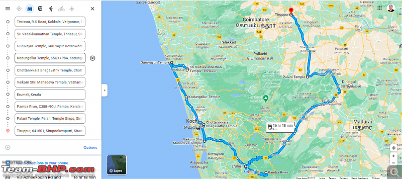 Sabarimala Pilgrimage in March-trip-route.png