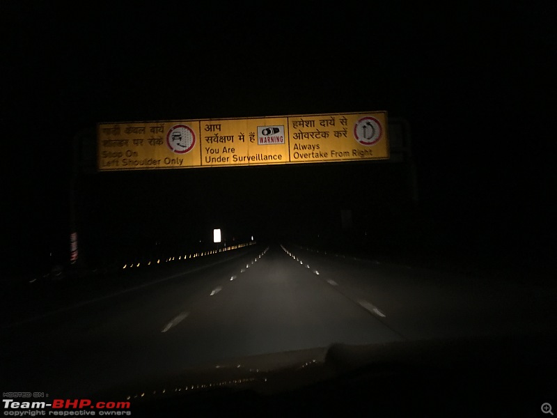 Bengaluru to Leh Travelogue | Leh Bhai (Bye) Ladakh | 31 days & 7964 km-9b.-yamuna-expressway-caution-board.jpg