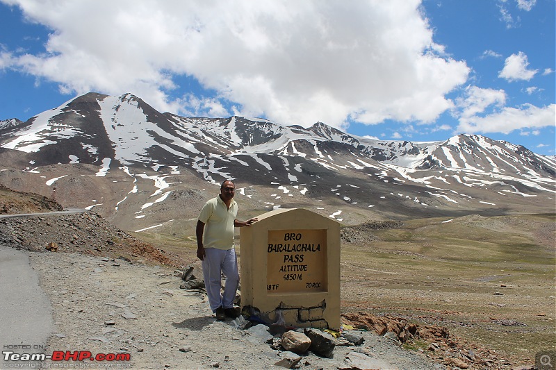 Bengaluru to Leh Travelogue | Leh Bhai (Bye) Ladakh | 31 days & 7964 km-baralacha-la.jpg