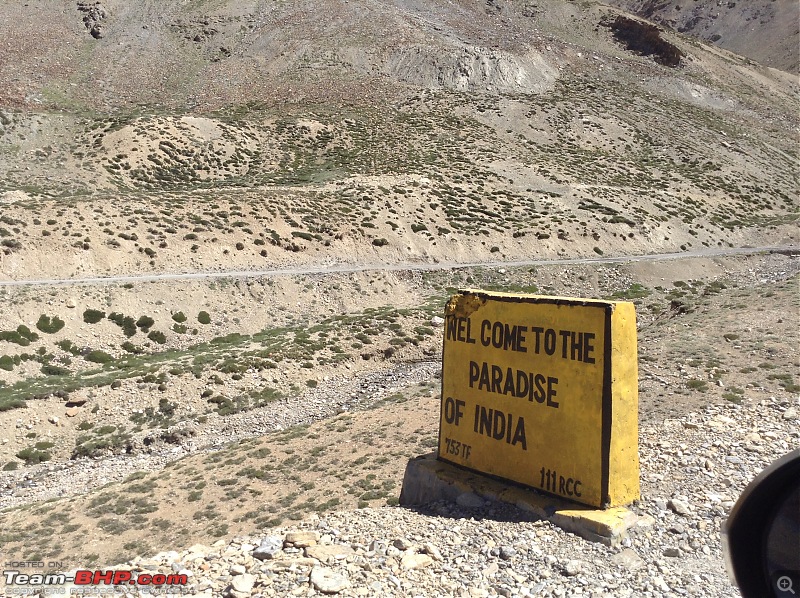 Bengaluru to Leh Travelogue | Leh Bhai (Bye) Ladakh | 31 days & 7964 km-welcome-pradise-india.jpg