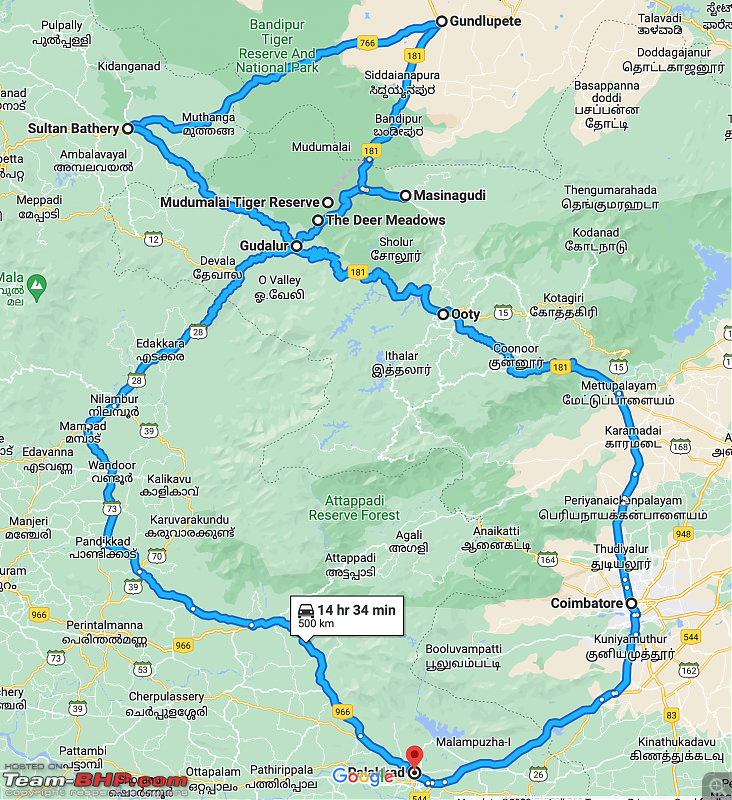 Trip to Gudalur - Mudumalai - Bandhipur - Ooty in my BMW 630d | Narrow & bad road experiences-tripplan.png