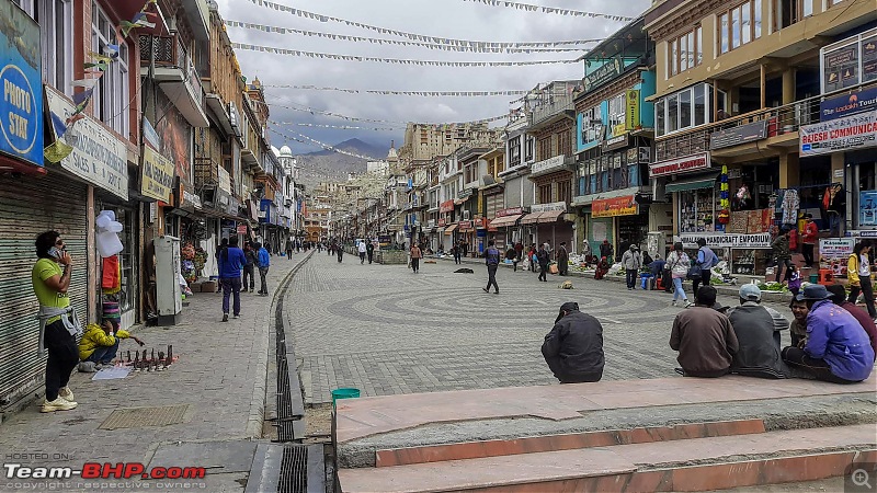 Bangalore to Ladakh in a Scorpio Getaway pick-up truck-leh-market.jpg