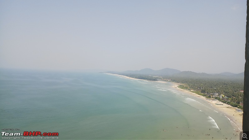 Gokarna  Murudeshwar  Udupi  Subrahmanya | Temples, beaches, a fort, forest and waterfall too-view-top-temple.jpg