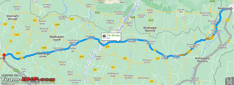 Road Trip | Guwahati to Hyderabad | 2435 Kms | Kia Seltos-day-2-route.png