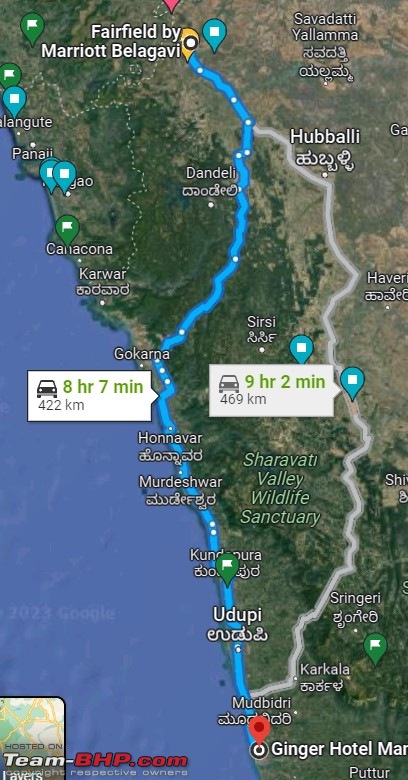Kerala to Pune non-stop in a VW Tiguan 2.0 TDi-map1.jpg