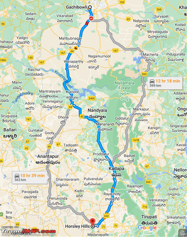 A long-weekend drive to Horsley Hills and Bangalore in a Superb-horsley-hills-route.png