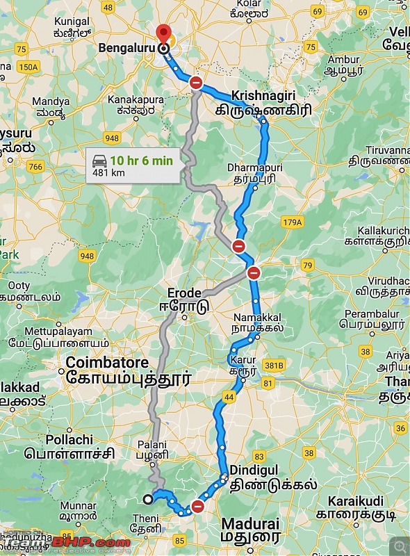 1,384 km Road trip in a Mahindra ScorpioN | Bangalore - Thanjavur - Madurai - Kodaikanal - Bangalore-kodaikanal-bangalore.jpeg