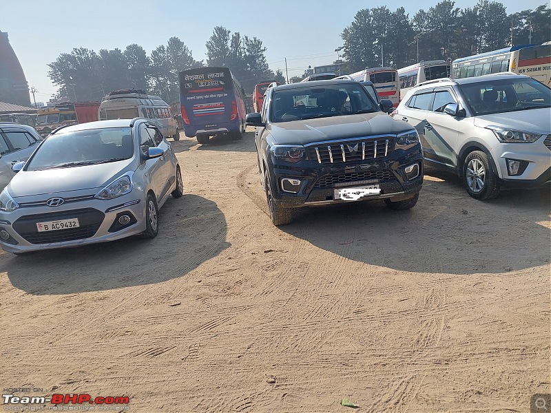 A Thrilling Road-Trip to Nepal from Pune | Mahindra Scorpio-N-parking.jpg
