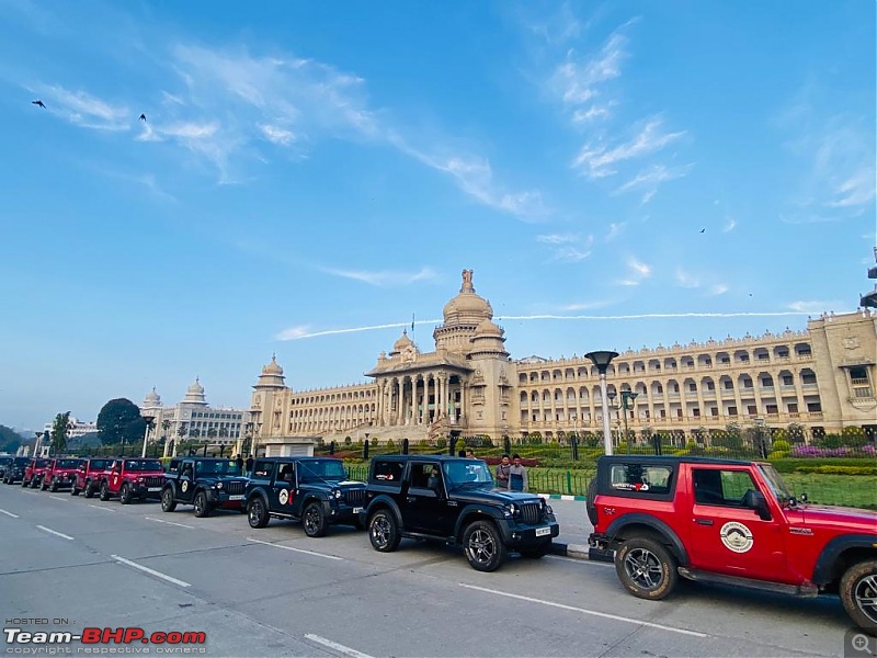 Thar Bengalurians on an Off-road Expedition to Nagaland-vidhanasoudha-flag-off.jpg