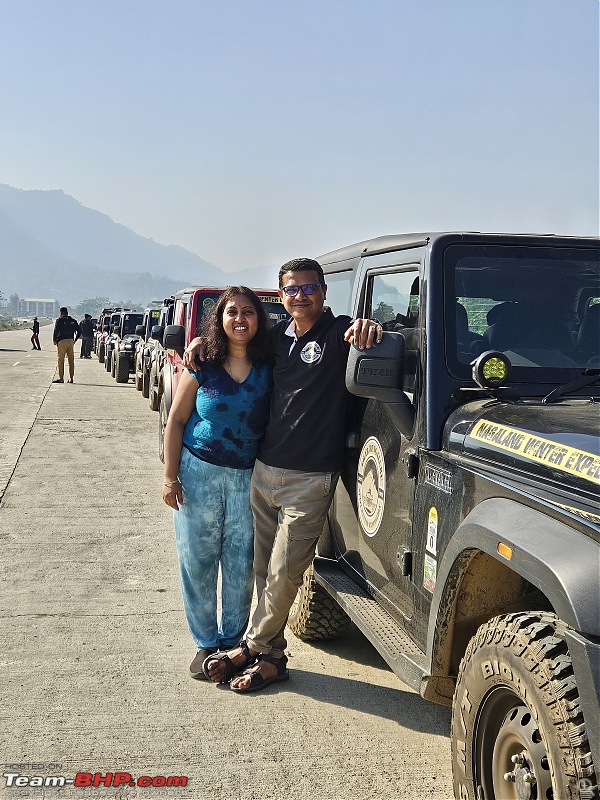 Thar Bengalurians on an Off-road Expedition to Nagaland-lineup-after-dimpaur.jpg
