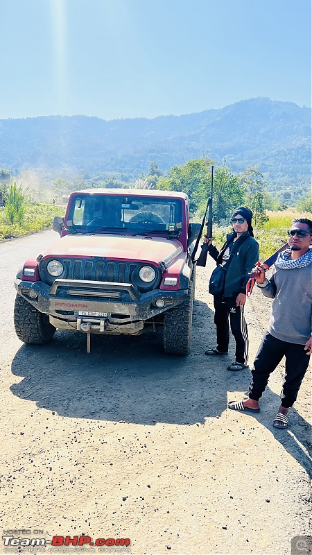 Thar Bengalurians on an Off-road Expedition to Nagaland-gunmen.jpg