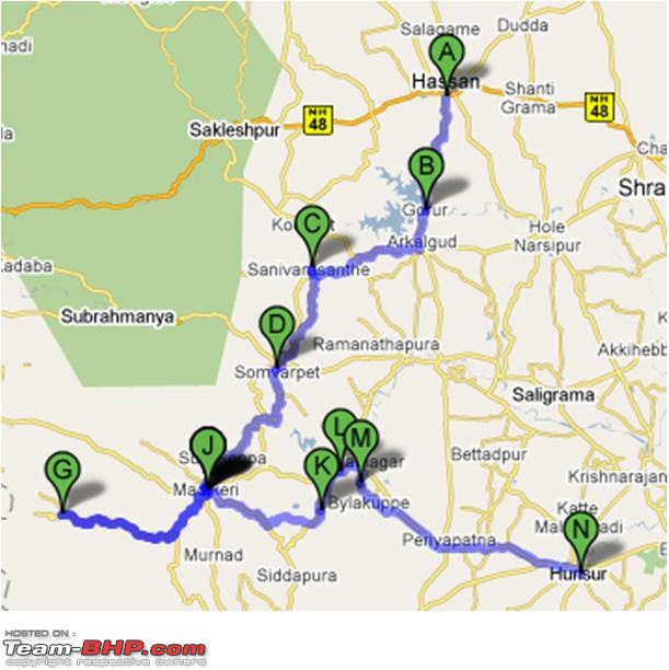 Story of a Vacation (:-))-route-map-within-coorg.jpg