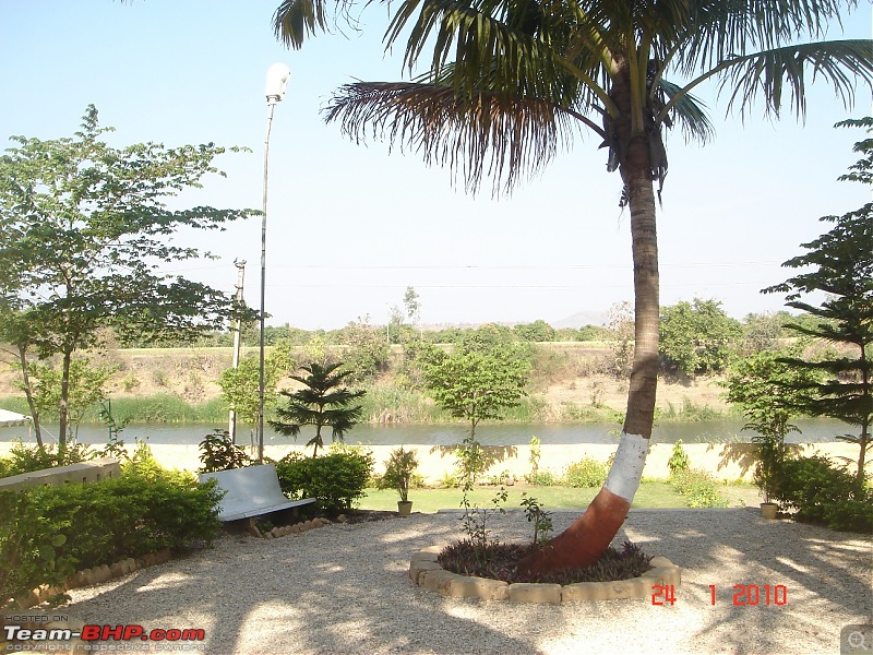 The Lion, The Beach & The Shrine Eternal (Sasan Gir, Diu & Somnath)-view-river-our-camp.jpg