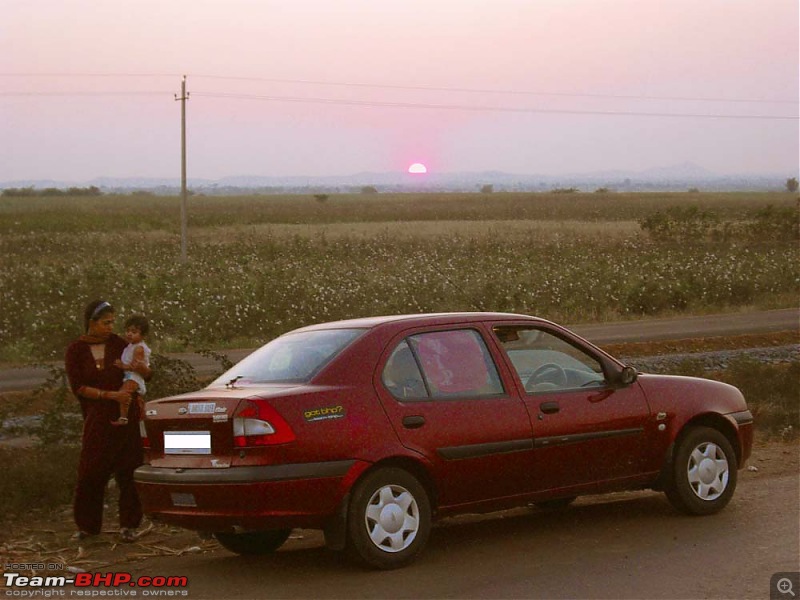 A trip close to heart - Pune to Tirunelveli-sunset-near-ranebennur-2.jpg