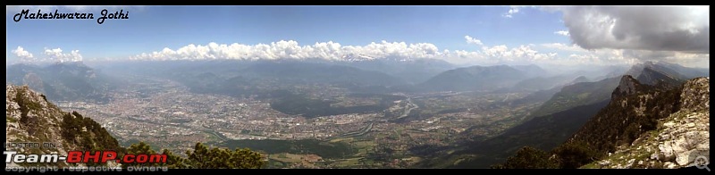 Bangalore to Grenoble, Via Milano & Venizia - Le Moucherotte conquered...-pano3.jpg