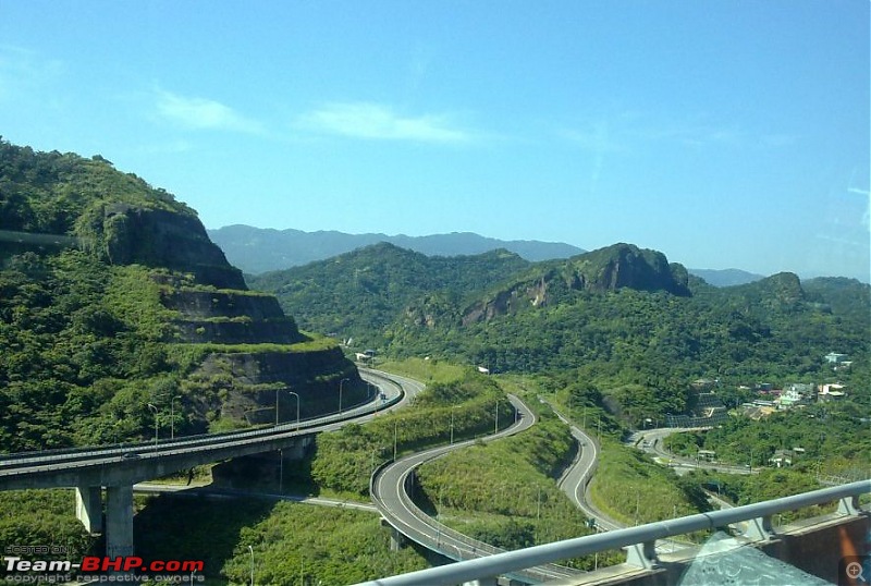 Business with Pleasure in the Land of Silicon and Electronic Gadgets - Taiwan-017-maze-highways-flyovers-through-hills.jpg