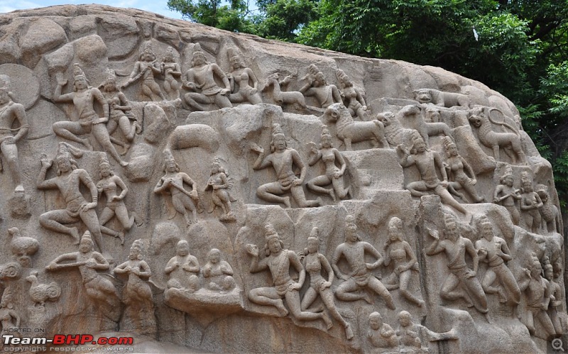 Civic & City : Celebrating the Friendship Day Mahabalipuram - Tranquebar - Velankanni-more-devas-appear-watching-lord-shiva-arjuna-meet.jpg