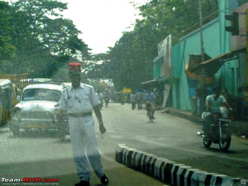 Civic & City : Celebrating the Friendship Day Mahabalipuram - Tranquebar - Velankanni-13-busy-policeman.jpg