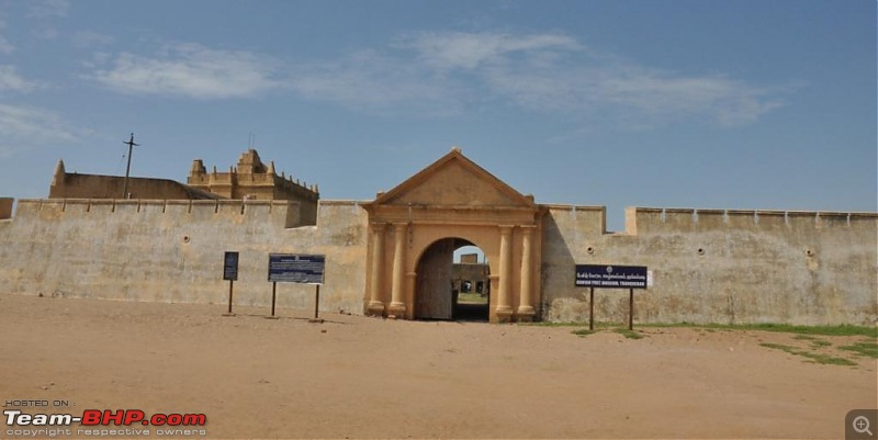 Civic & City : Celebrating the Friendship Day Mahabalipuram - Tranquebar - Velankanni-01-view-fort-bunglow-gate.jpg