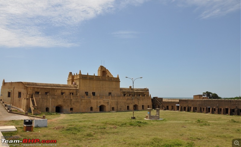 Civic & City : Celebrating the Friendship Day Mahabalipuram - Tranquebar - Velankanni-28-fort-panaroma-attempt-camera.jpg