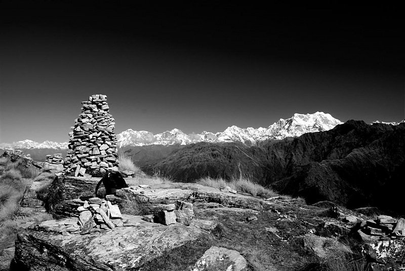 Devbhoomi Garhwal - Rudraprayag, Chopta, Tungnath-Chandrashila Trek-bw-chandrashila-large.jpg